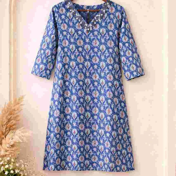 Summer Cotton Kurti for Women