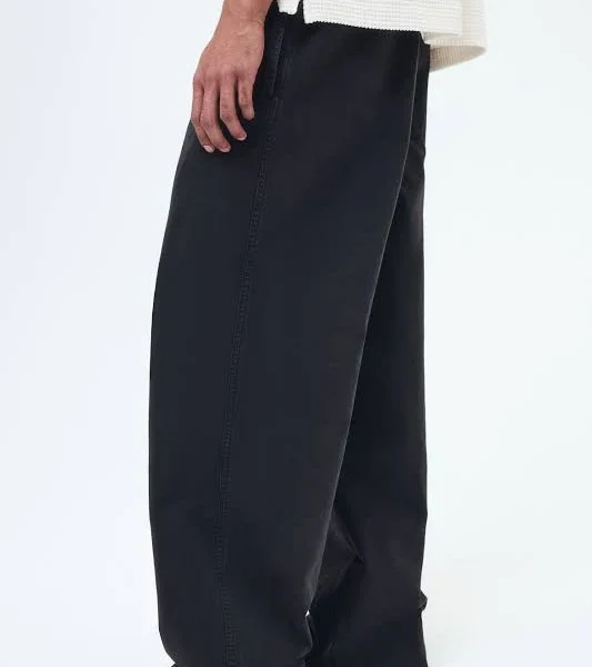 Loose Fit Cotton canvas trousers